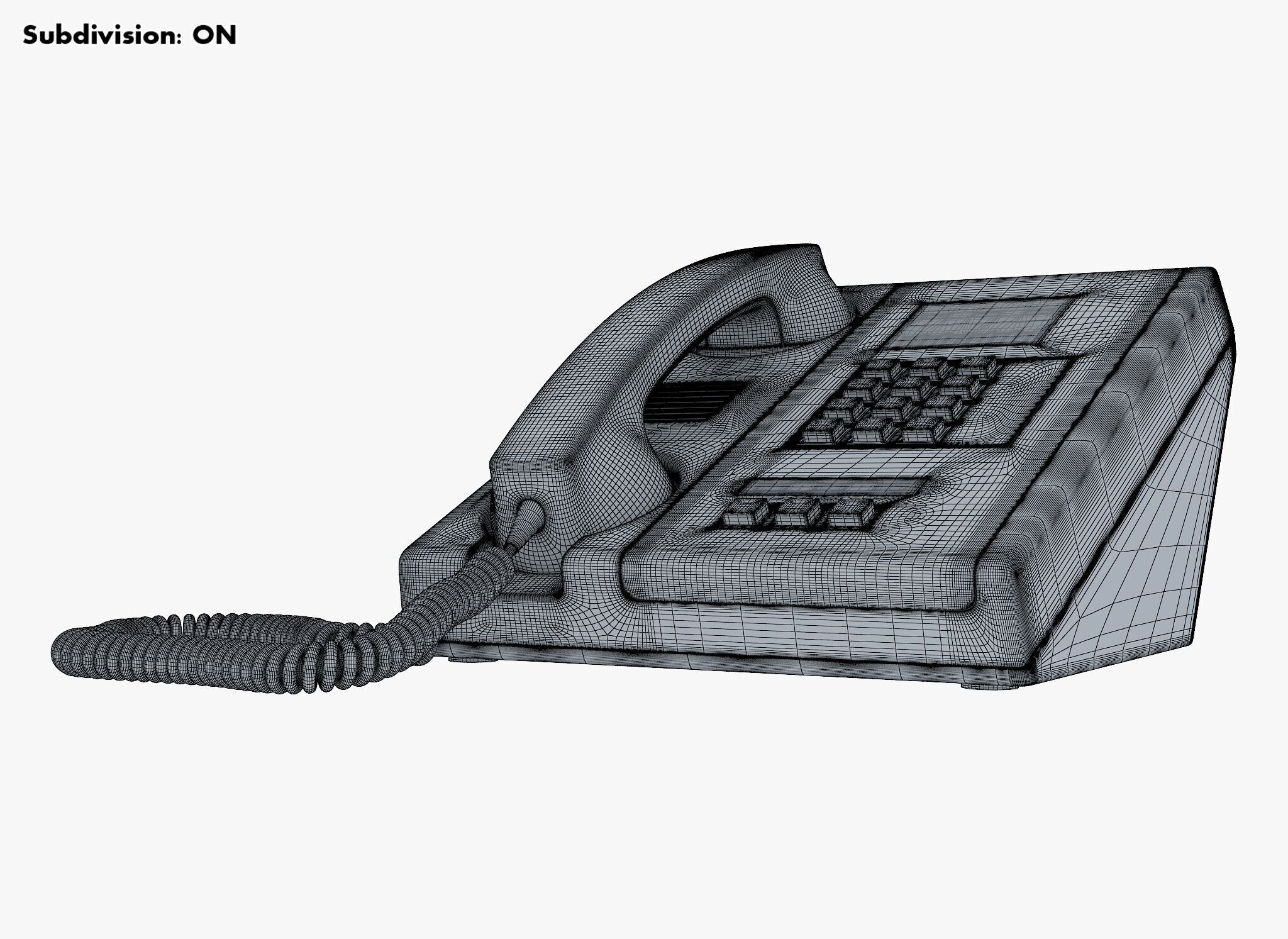 Secure Crypto Telephone Generic M 1 3D model_20