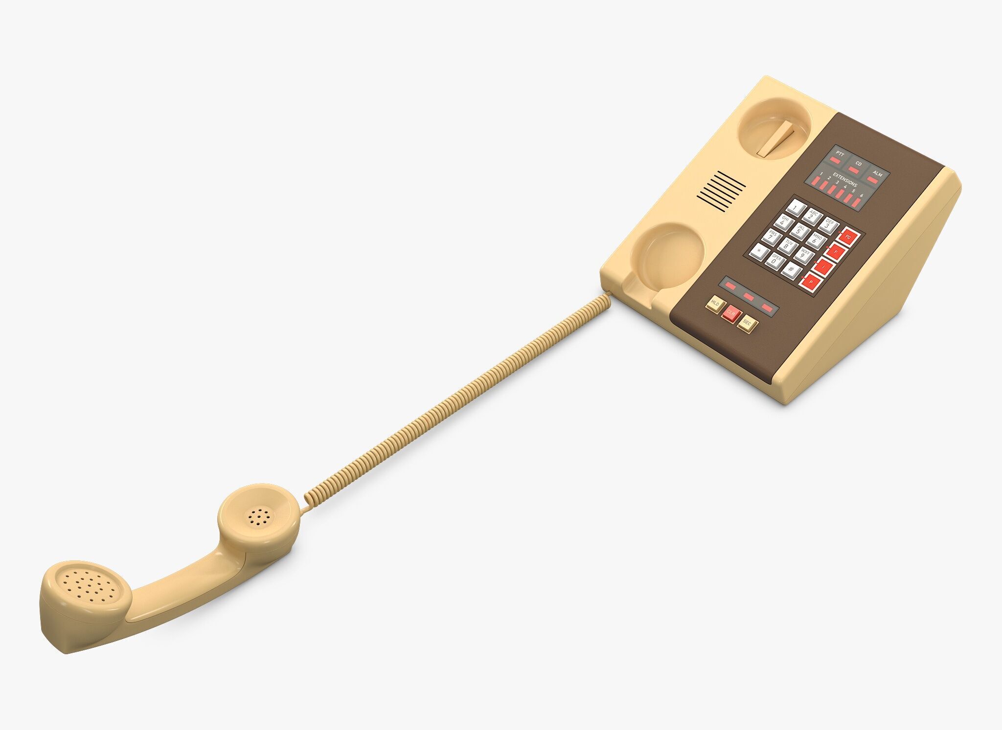 Secure Crypto Telephone Generic M 1 3D model_10