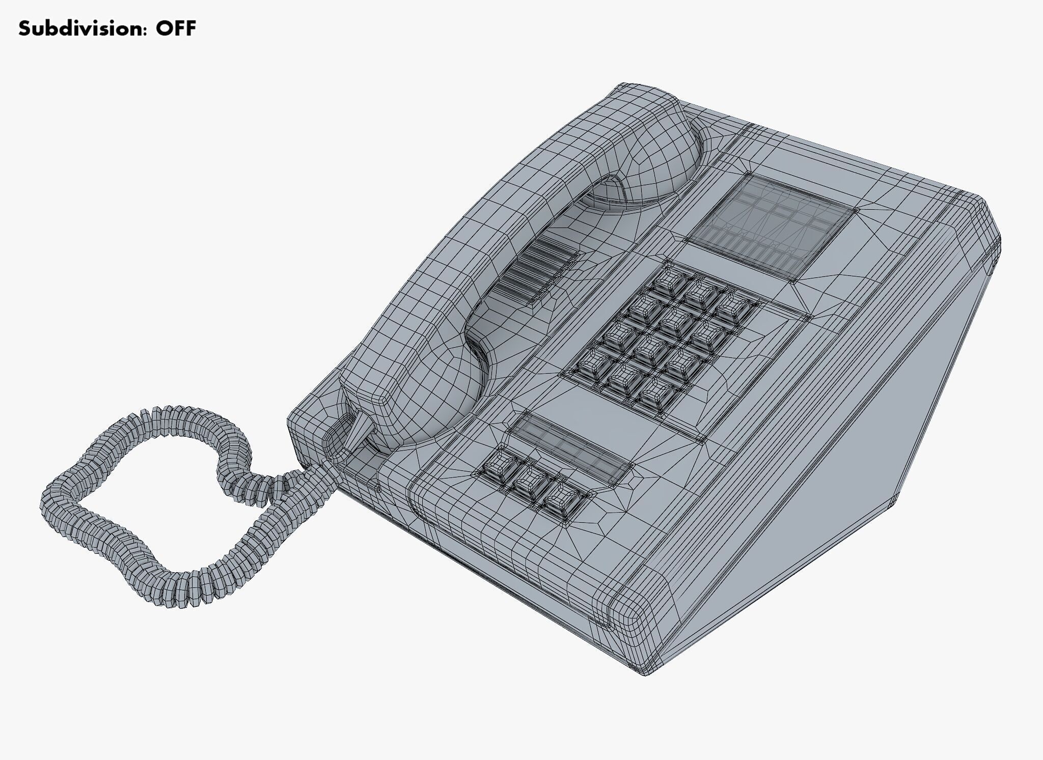 Secure Crypto Telephone Generic M 1 3D model_13