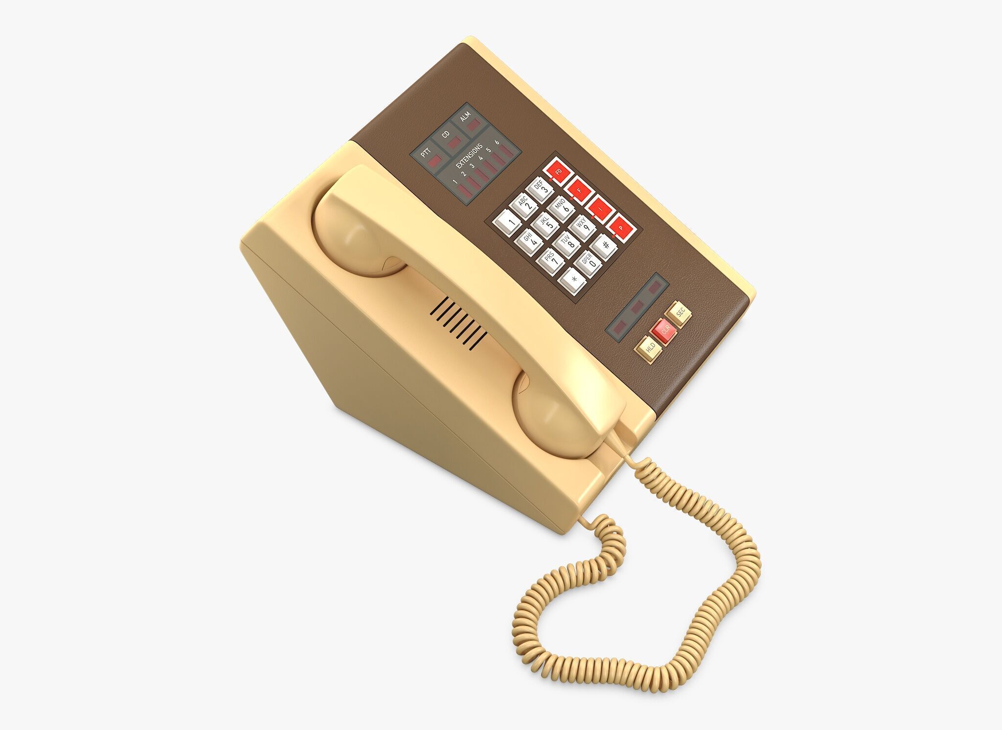 Secure Crypto Telephone Generic M 1 3D model_4