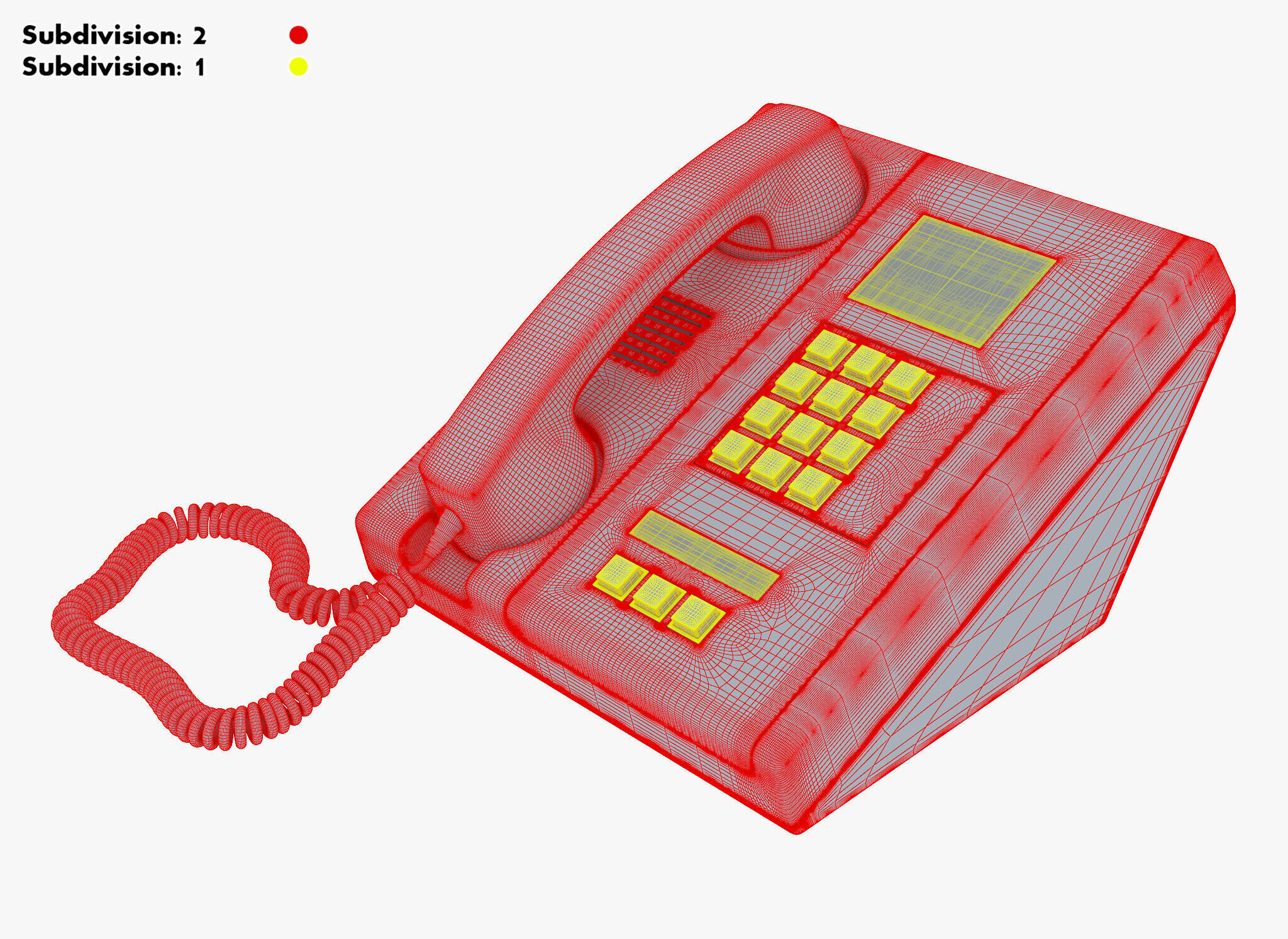 Secure Crypto Telephone Generic M 1 3D model_26