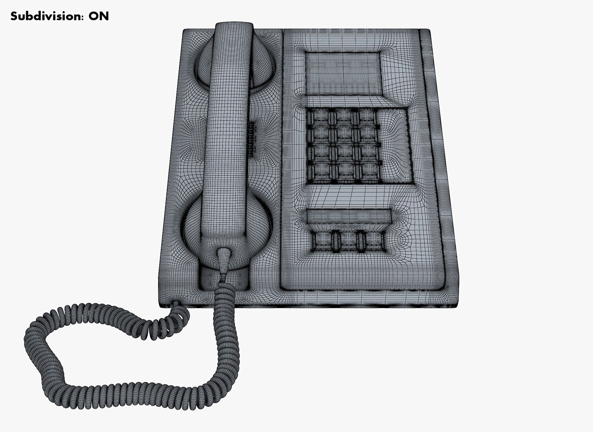 Secure Crypto Telephone Generic M 1 3D model_14