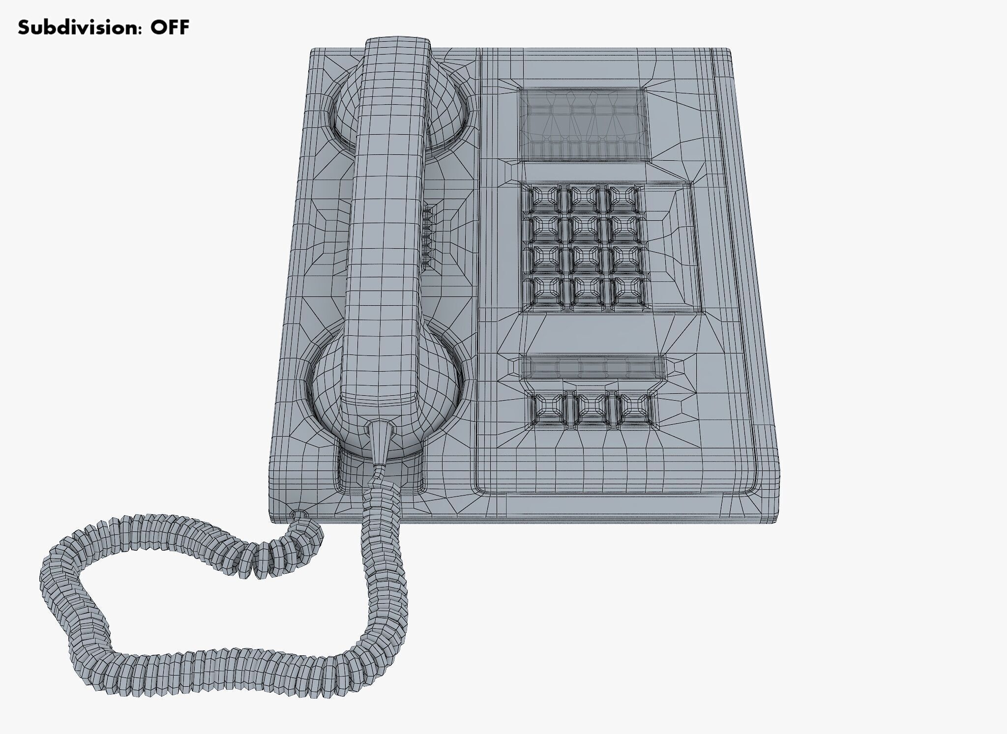 Secure Crypto Telephone Generic M 1 3D model_15