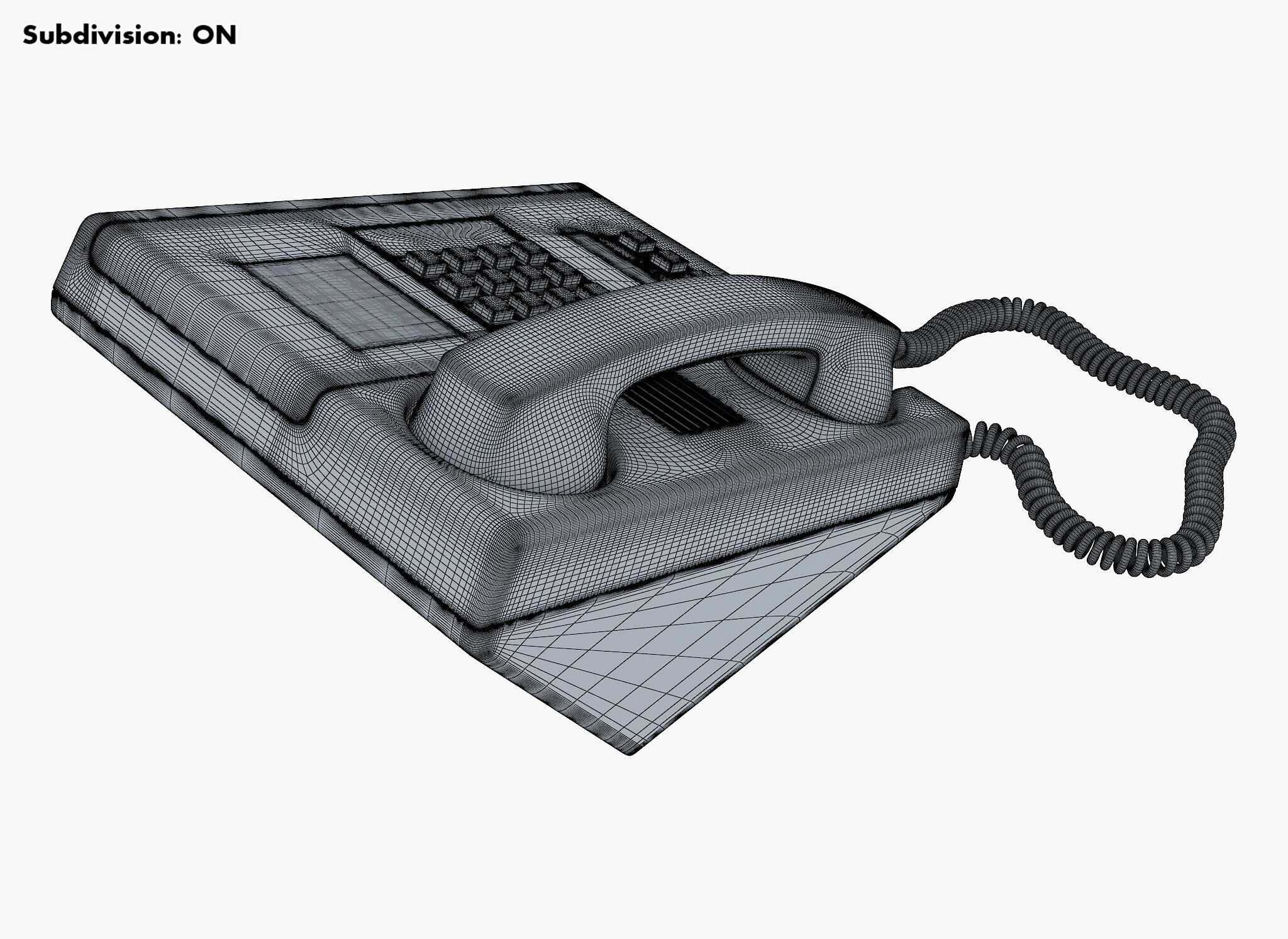 Secure Crypto Telephone Generic M 1 3D model_16