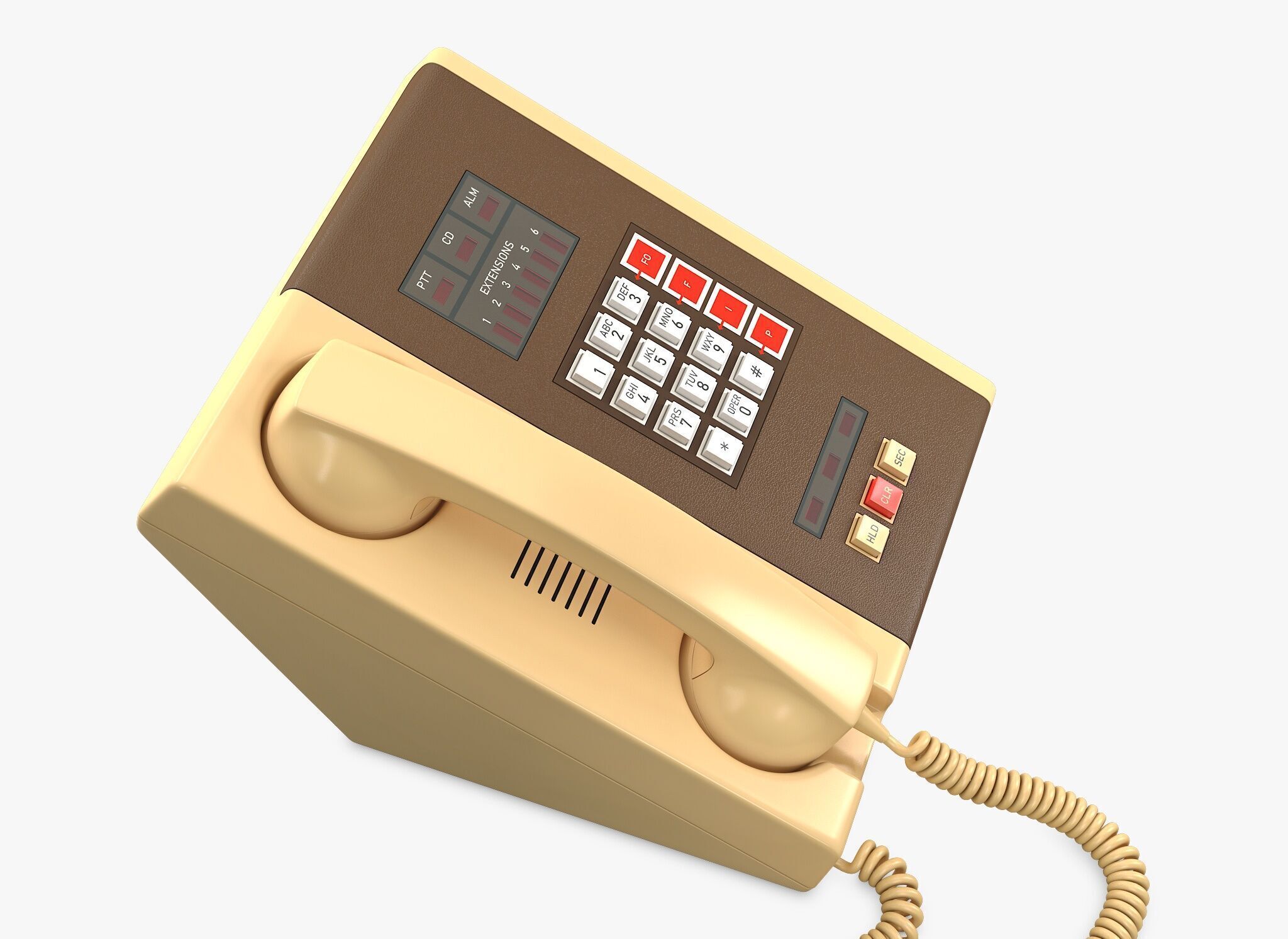 Secure Crypto Telephone Generic M 1 3D model_7