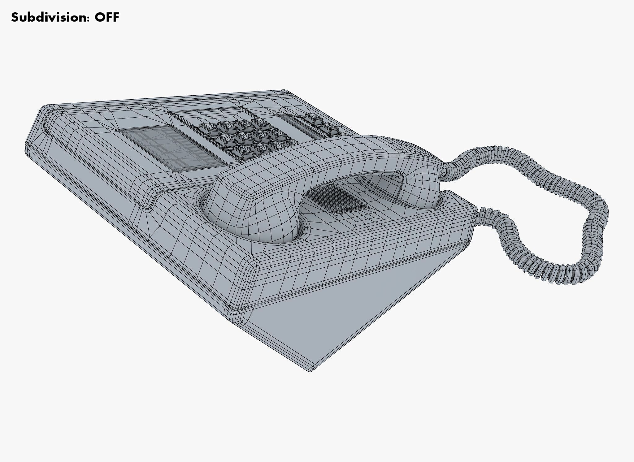 Secure Crypto Telephone Generic M 1 3D model_17