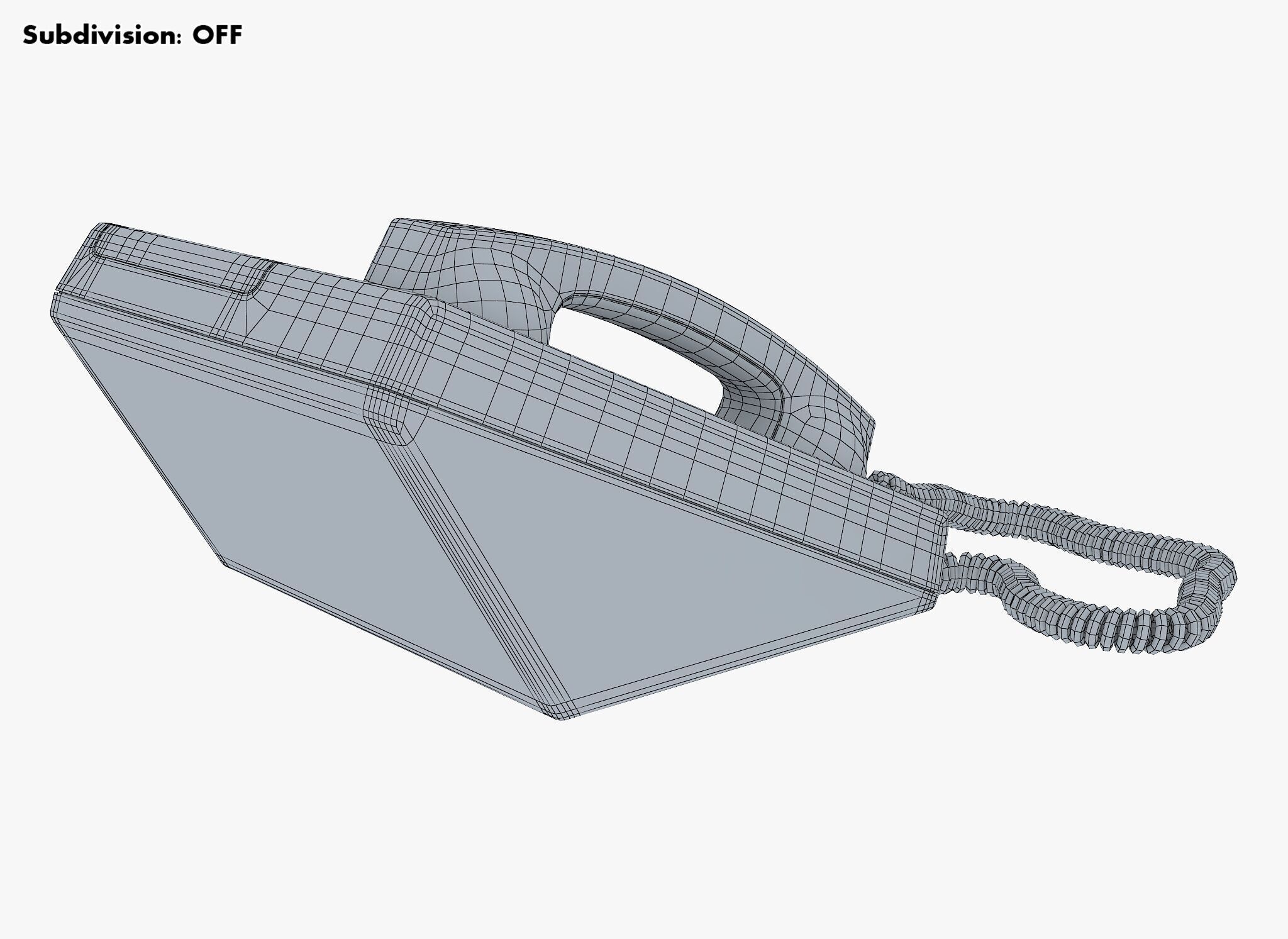Secure Crypto Telephone Generic M 1 3D model_23