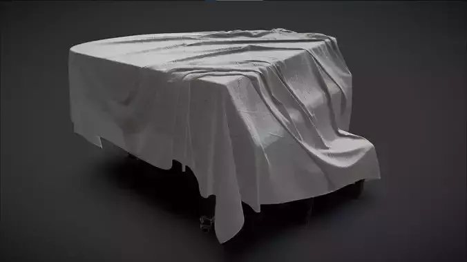 Draped piano