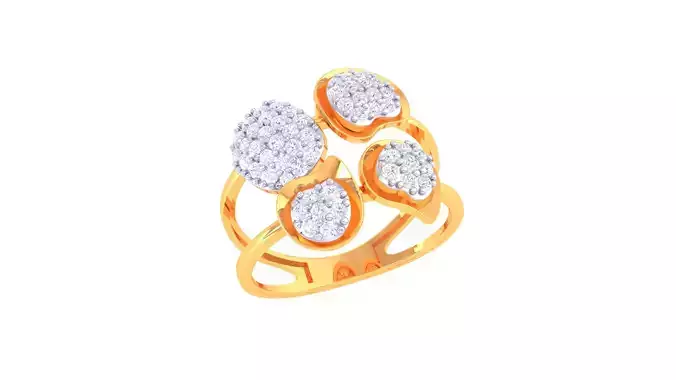 Women Ring MTL 3dm STL OBJ FBX Details