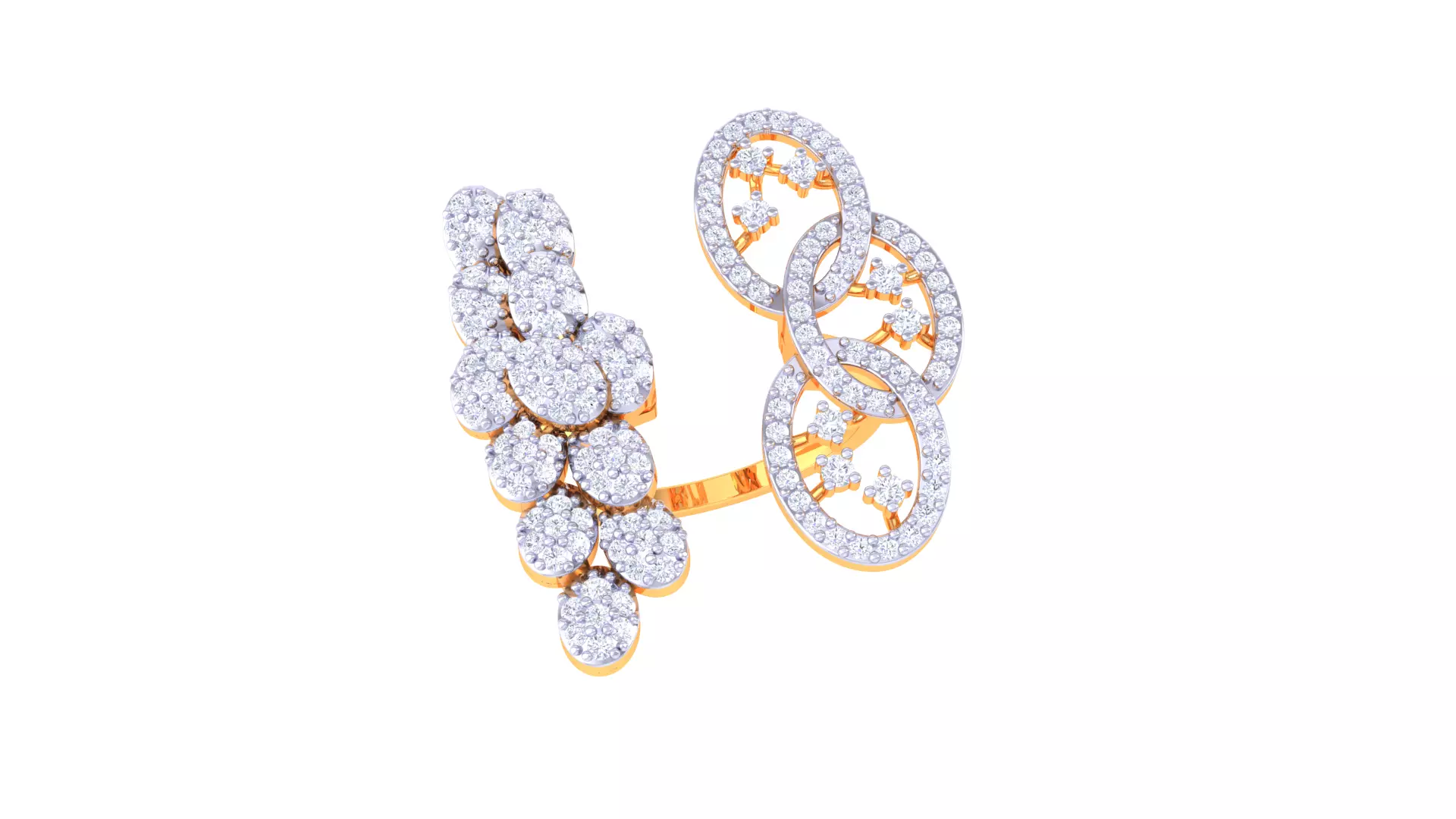 Women Ring MTL 3dm STL OBJ FBX Details 3D print model