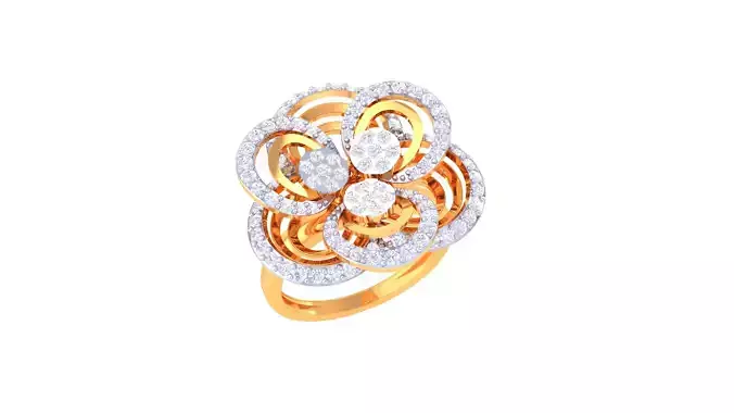 Women Ring MTL 3dm STL OBJ FBX Details