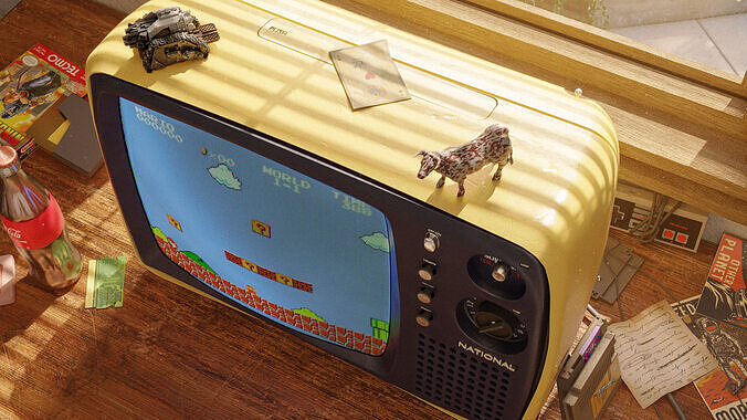 National TV Model TR - 542E