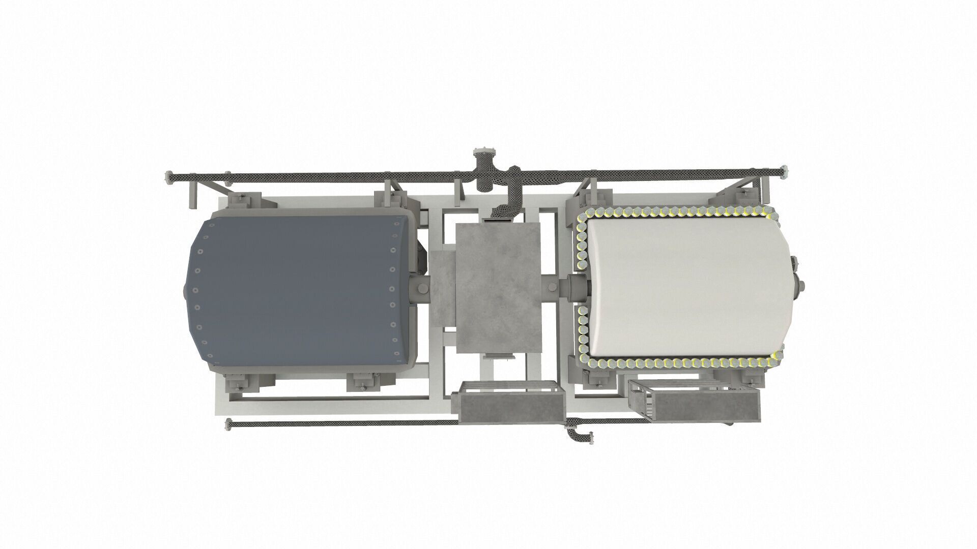 Ethylene Compressor Low-poly 3D model_2