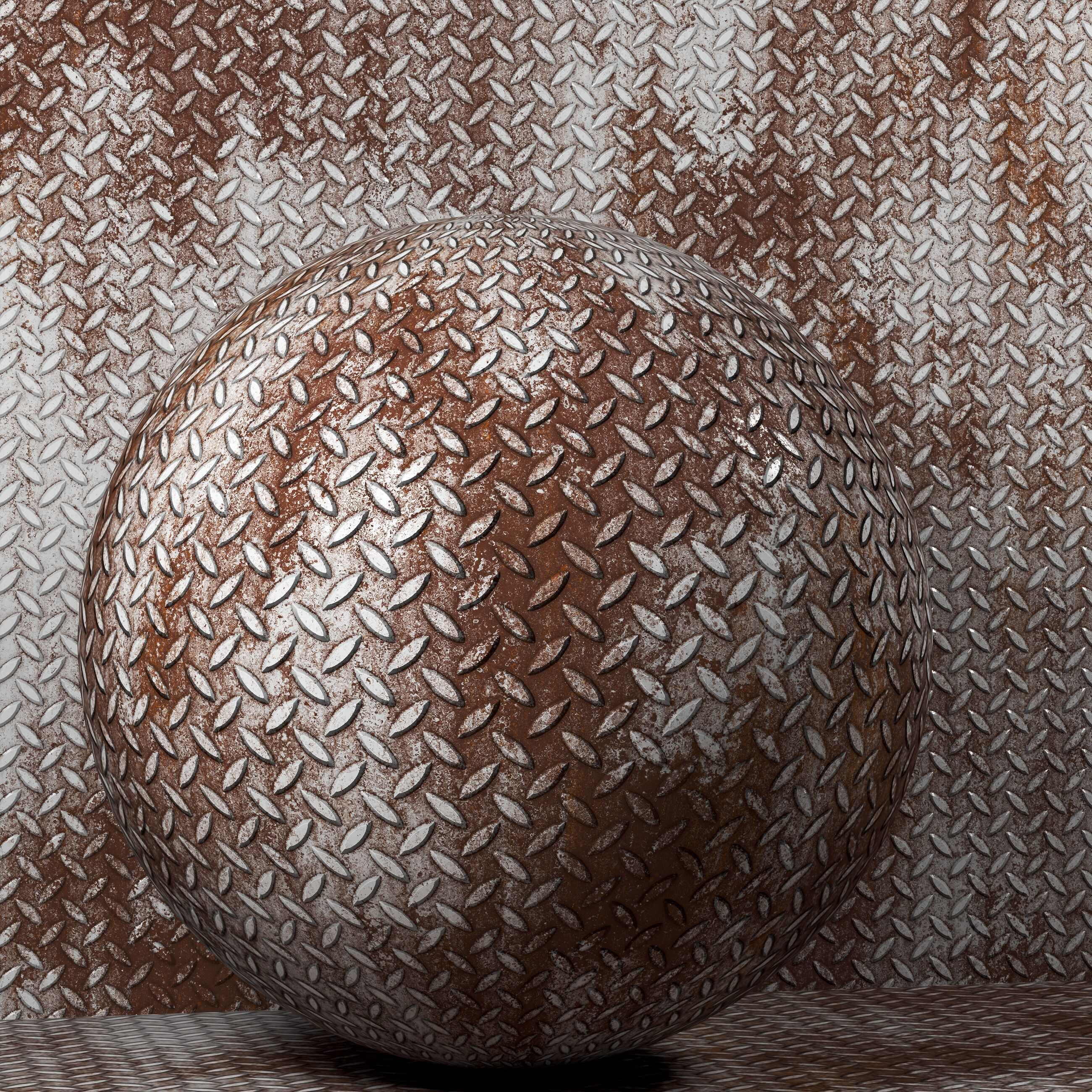 4K Rusty Metal Texture - Seamless Tileable PBR - High Detail Texture_3