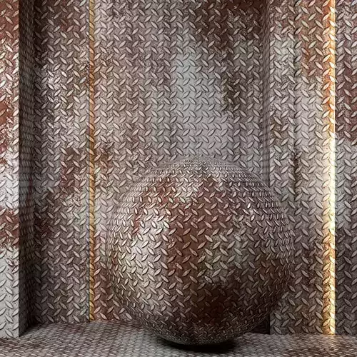 4K Rusty Metal Texture - Seamless Tileable PBR - High Detail Texture