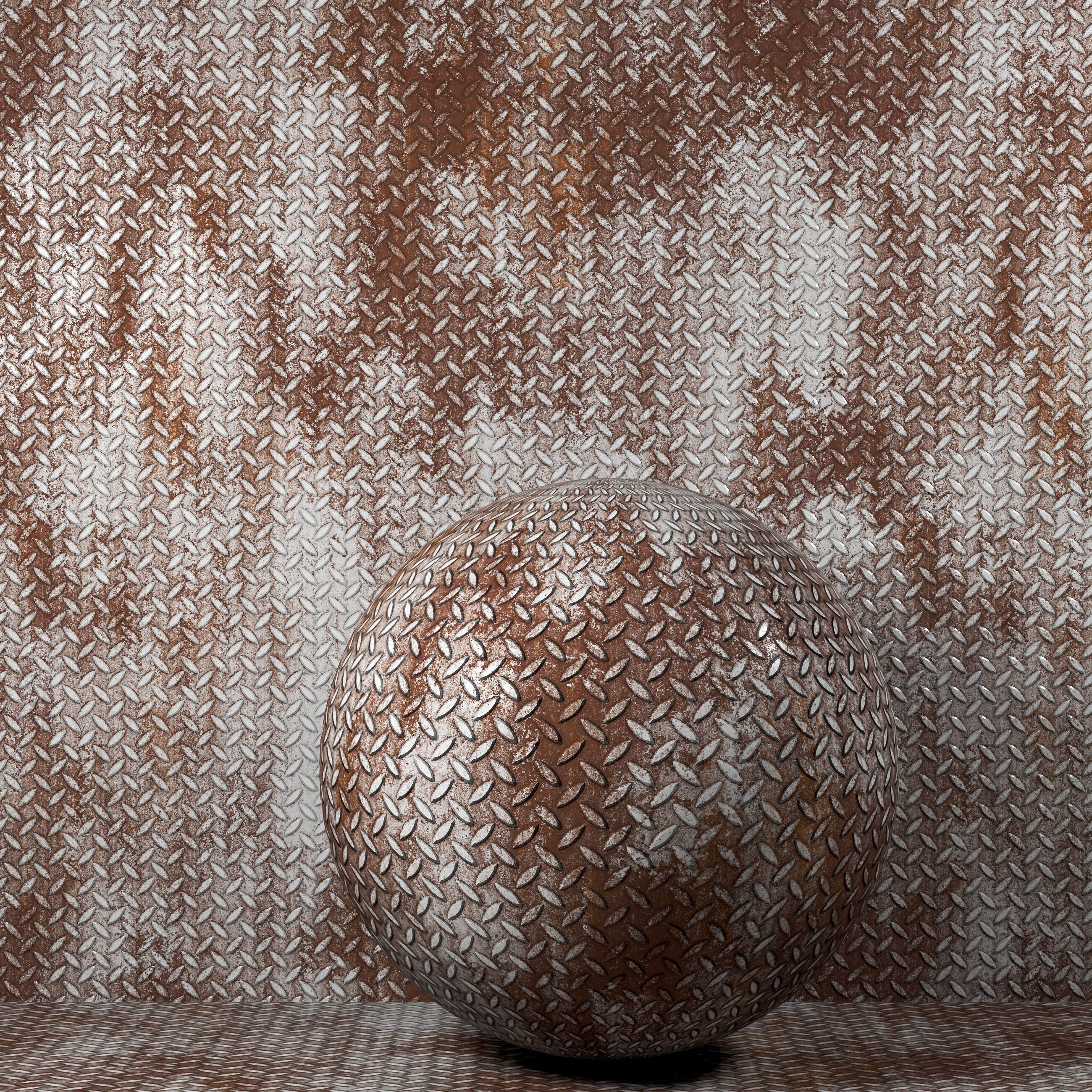 4K Rusty Metal Texture - Seamless Tileable PBR - High Detail Texture_2