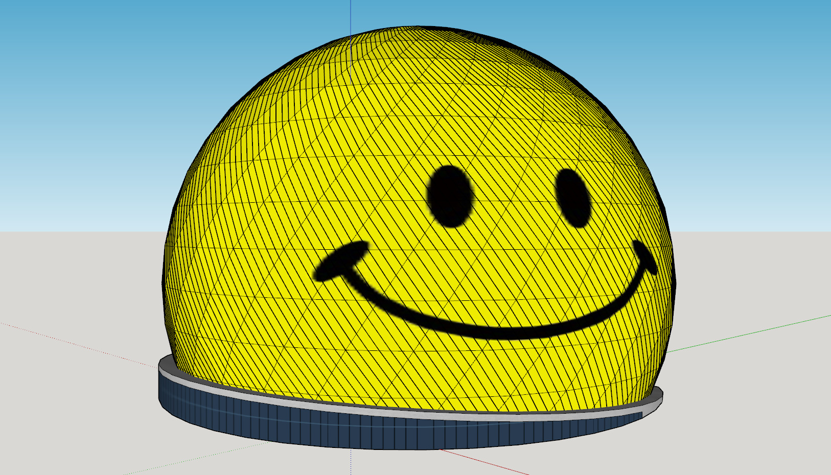 Sphere of Las Vegas 3D model_1