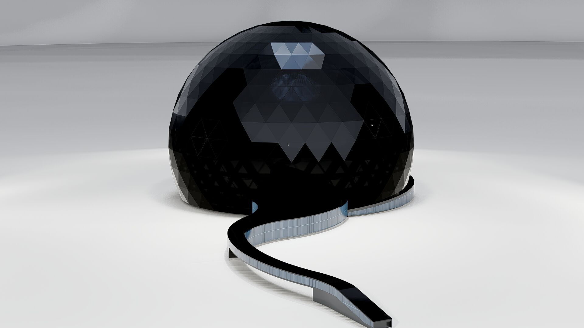 Sphere of Las Vegas 3D model_5