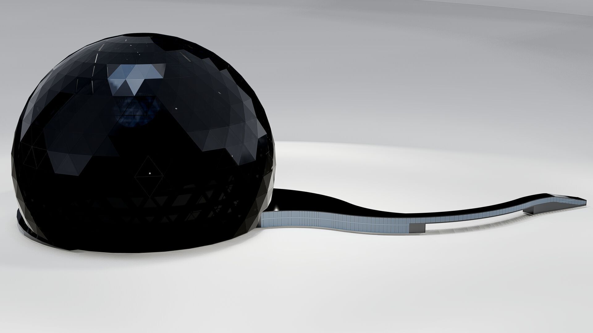 Sphere of Las Vegas 3D model_9