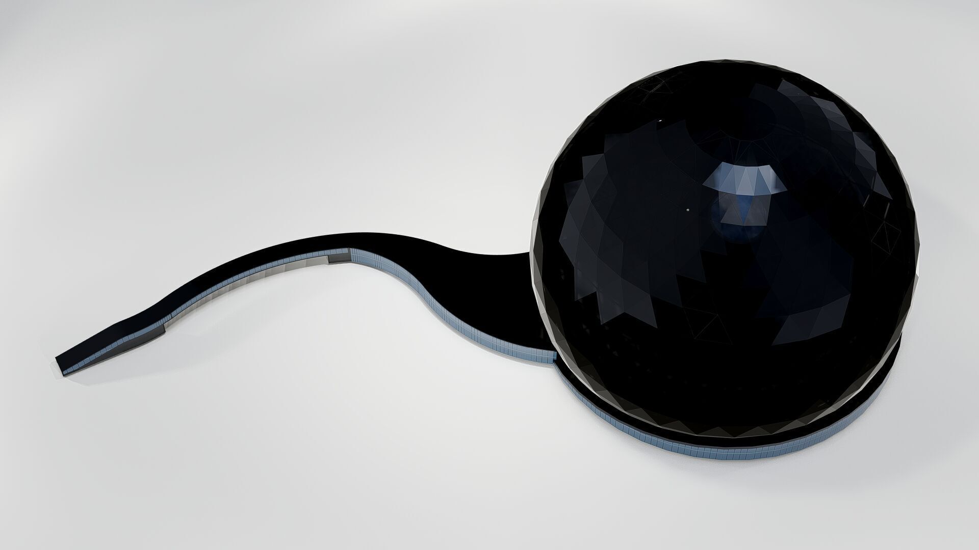 Sphere of Las Vegas 3D model_7