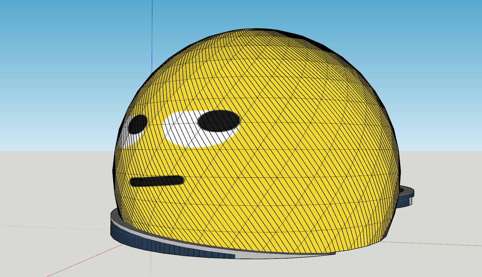 Sphere of Las Vegas 3D model_2