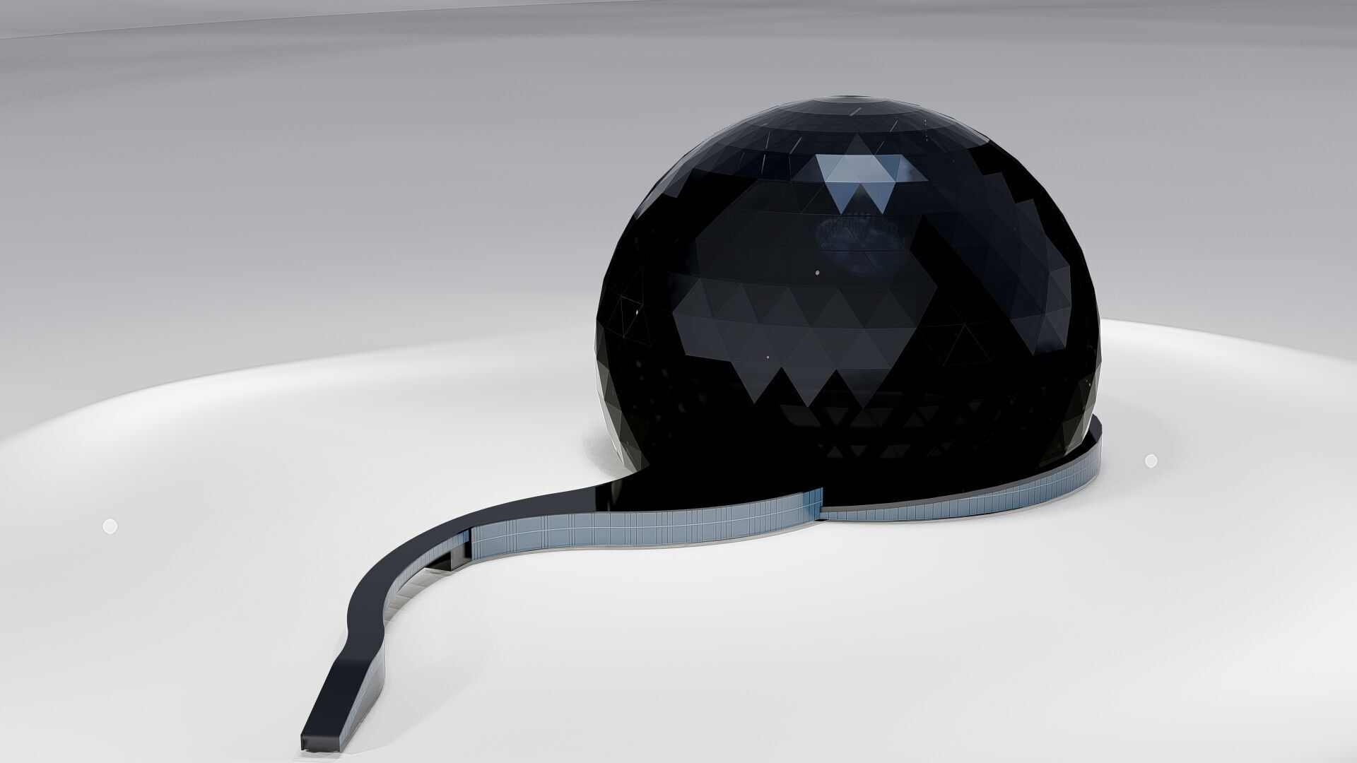 Sphere of Las Vegas 3D model_6