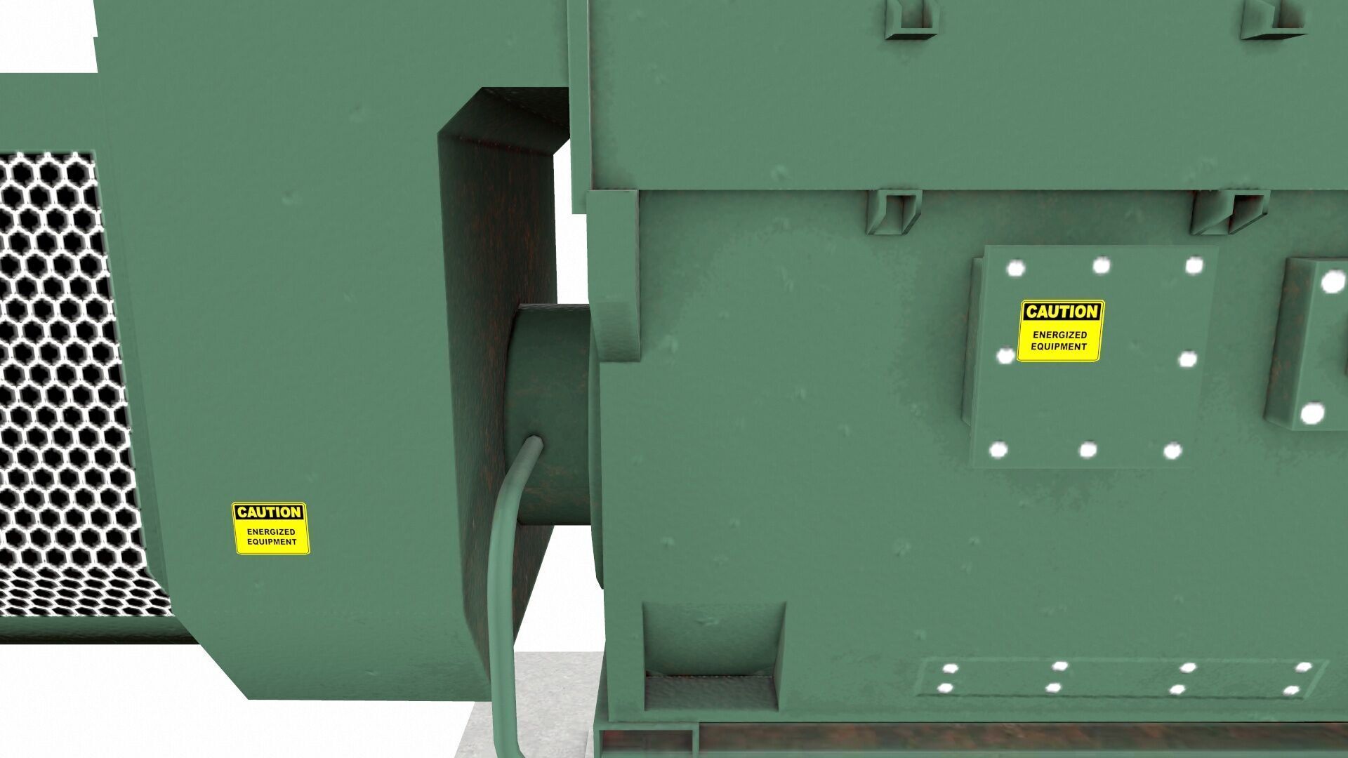 Flare Assist Compressor Low-poly 3D model_8