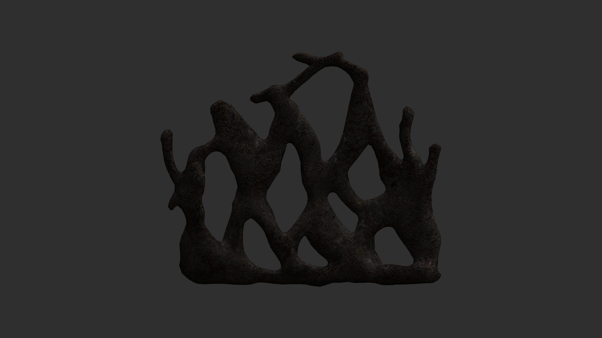 Bony Wall 3D model_1