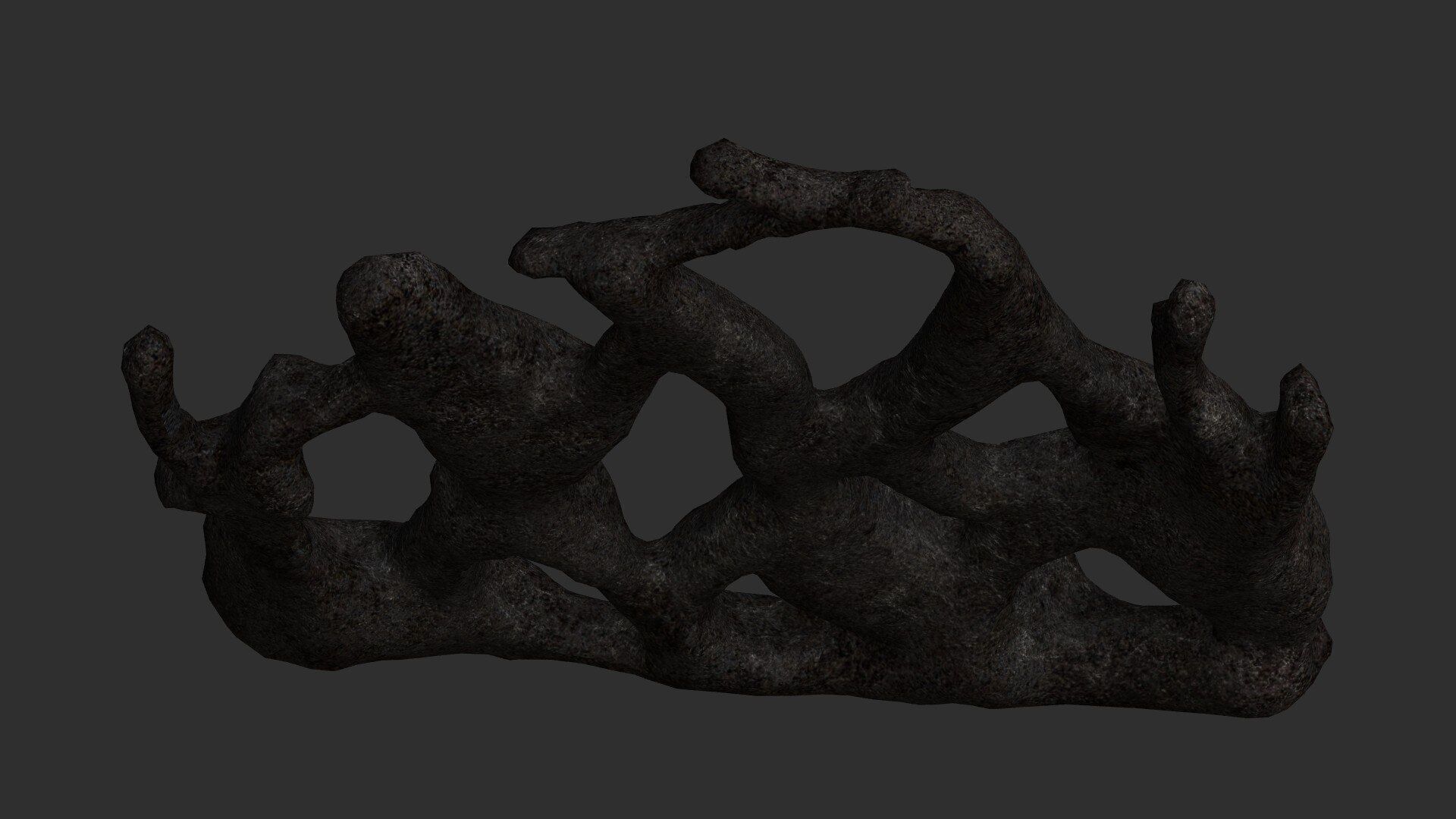 Bony Wall 3D model_2