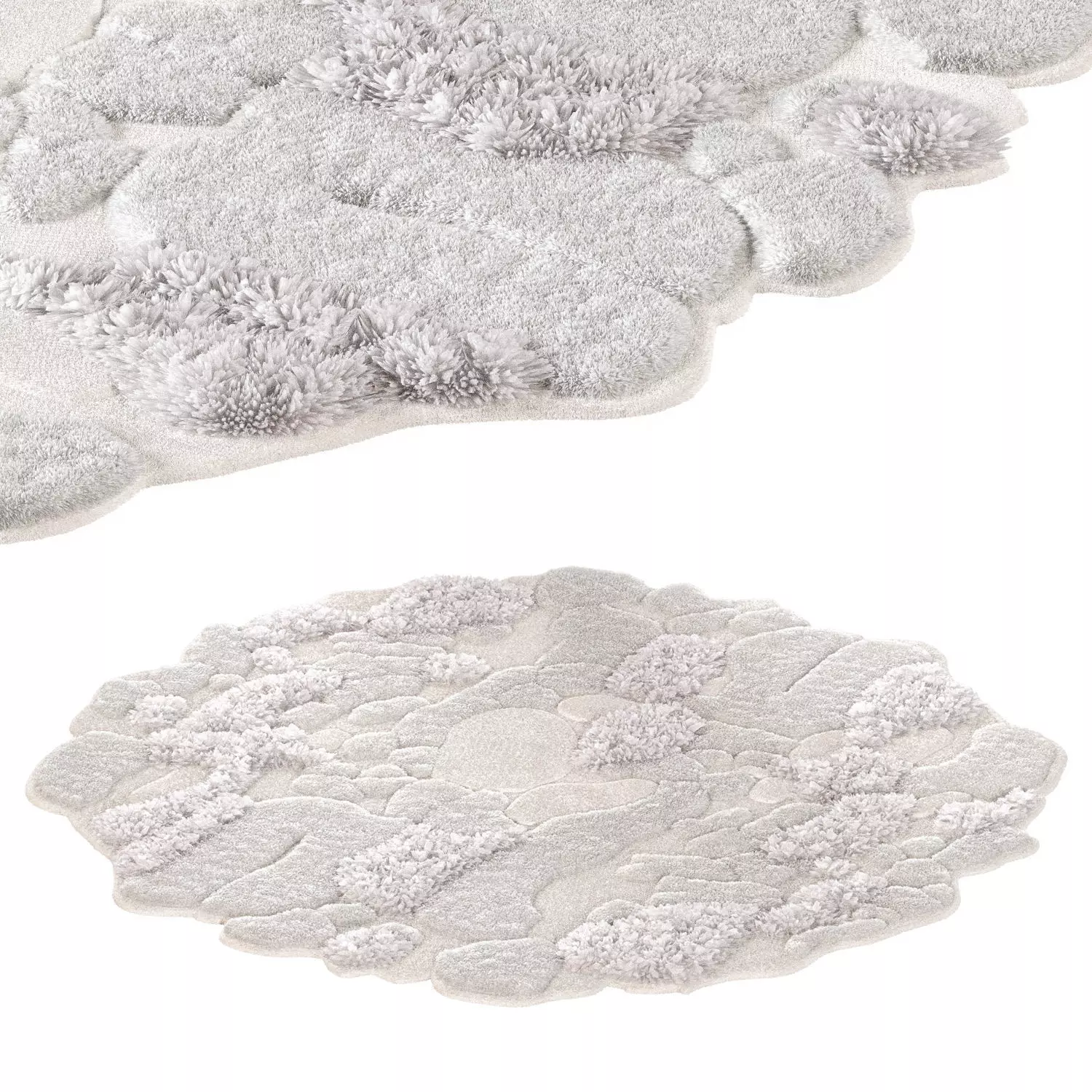 First snow carpet 3D model_0