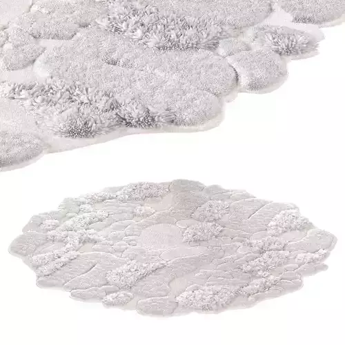 First snow carpet 3D model