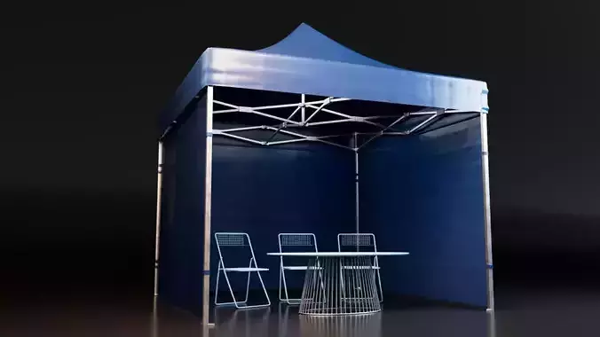 Promotional Tent Free 3D model