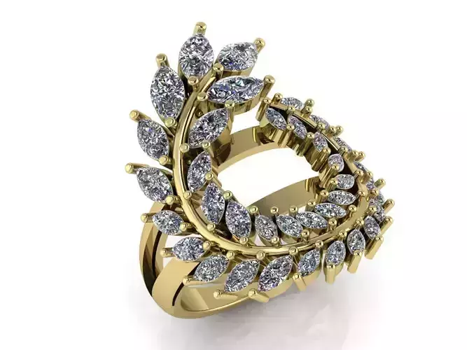 Marquise gemstone Elegant Ring