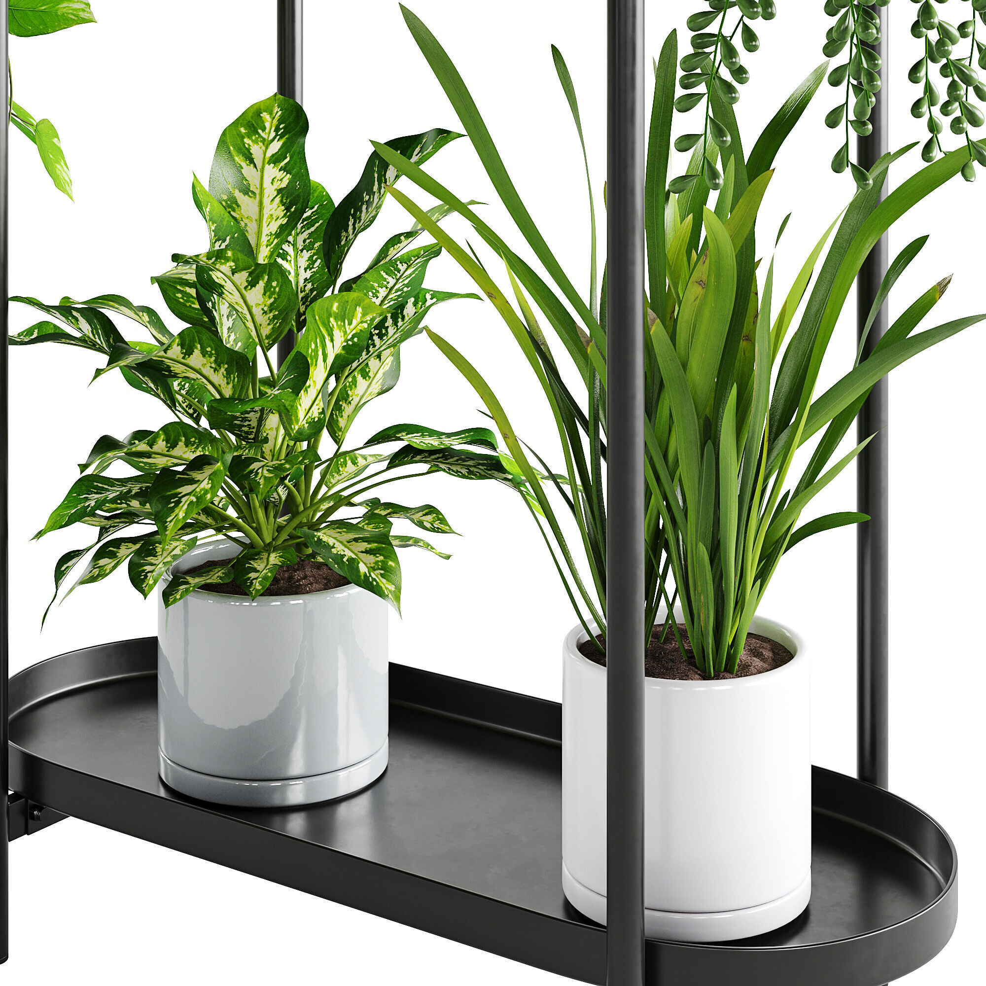 Houseplant 88 Olivblad plant stand 3D model_4