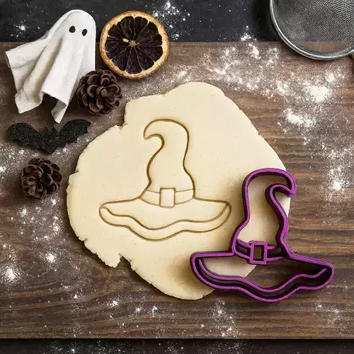 Halloween Witch Hat Cookie Cutter - Halloween Surprise Gift