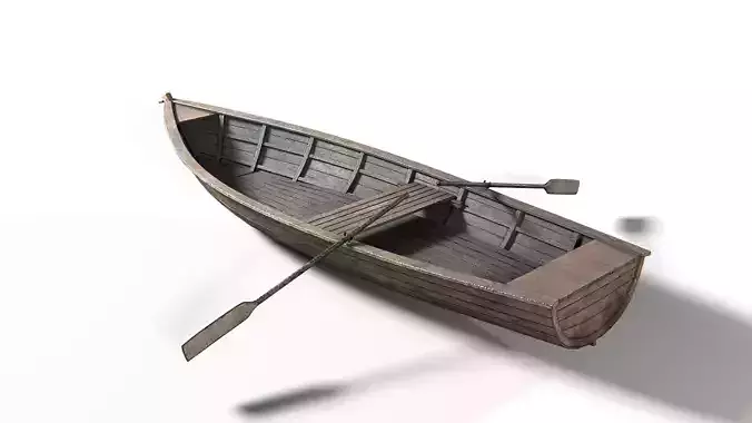 Boat Wooden PBR