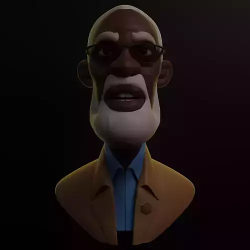 Stylized Old Man