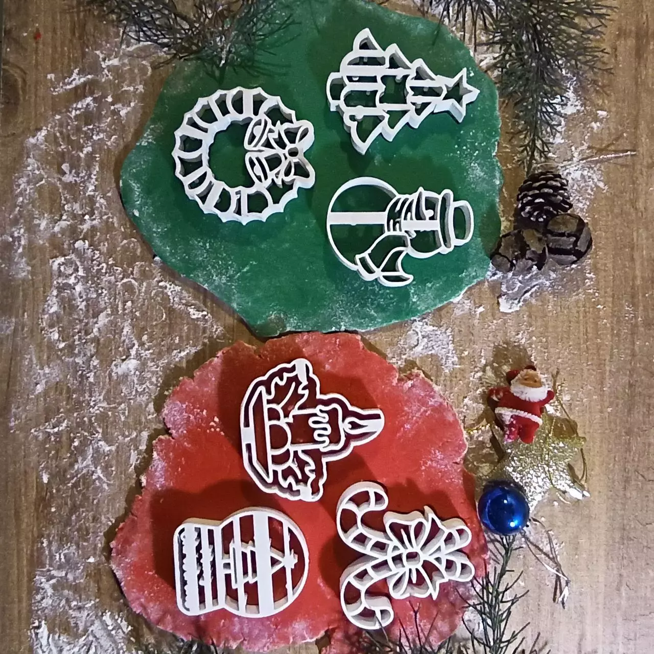 6 pcs Christmas Cookie Cutter - Mini Bundle Cute Cutters 3D print model_2