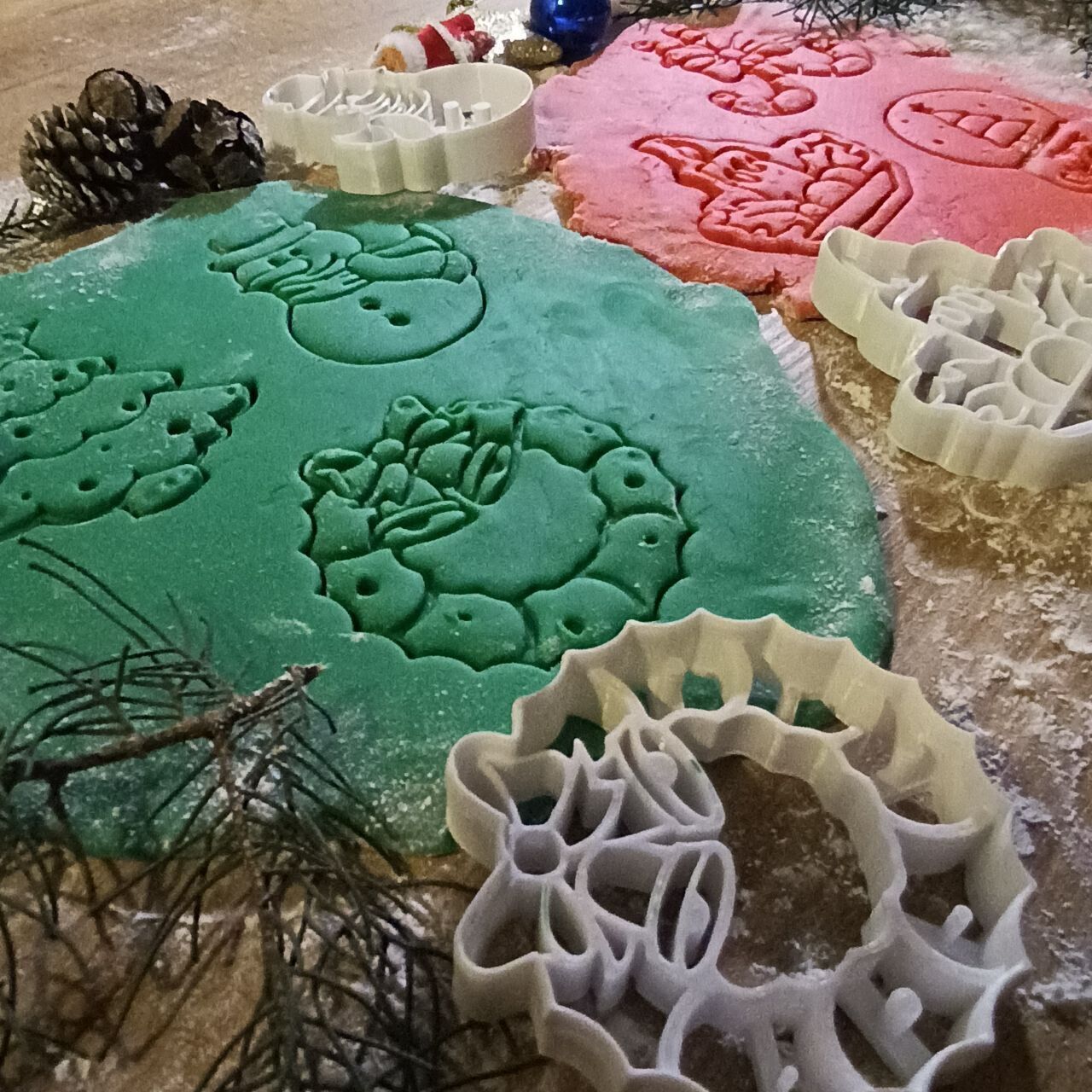 6 pcs Christmas Cookie Cutter - Mini Bundle Cute Cutters 3D print model_6