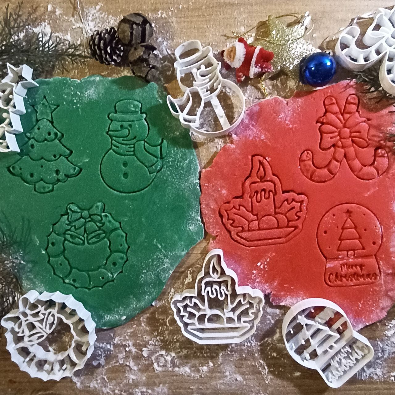 6 pcs Christmas Cookie Cutter - Mini Bundle Cute Cutters 3D print model_7