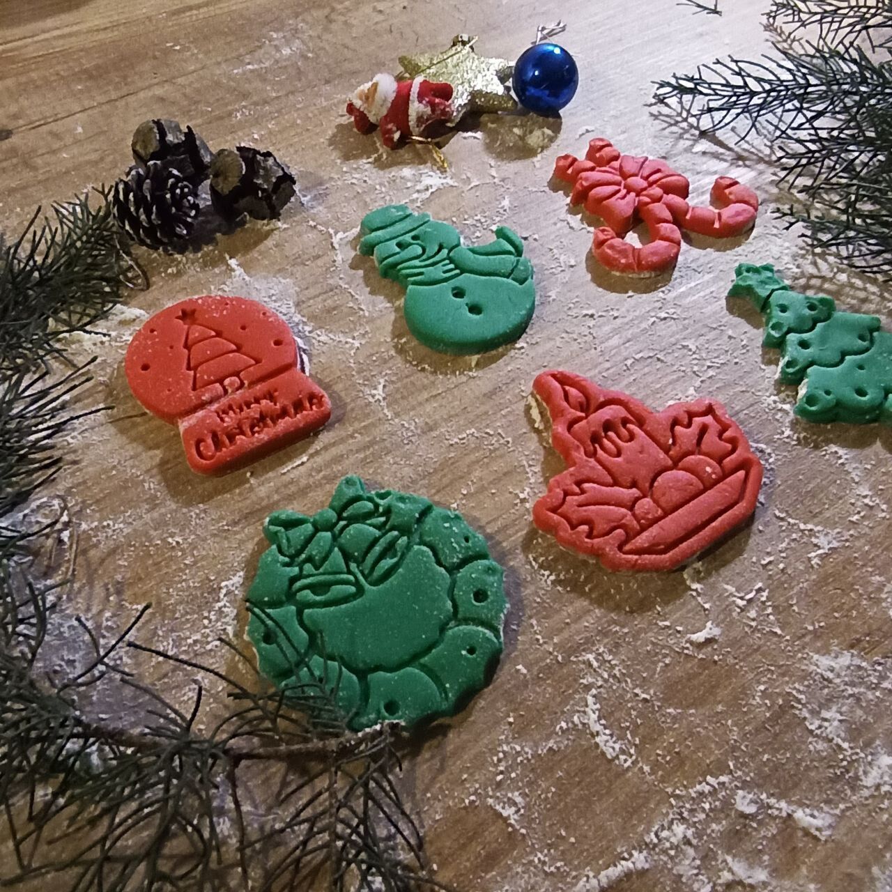 6 pcs Christmas Cookie Cutter - Mini Bundle Cute Cutters 3D print model_3