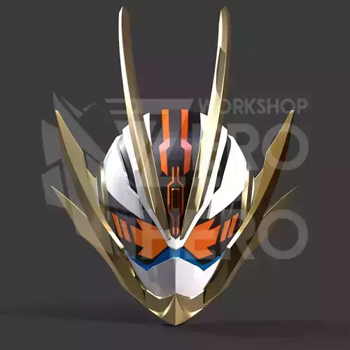 Kamen Rider Platinum Gotchard Helmet