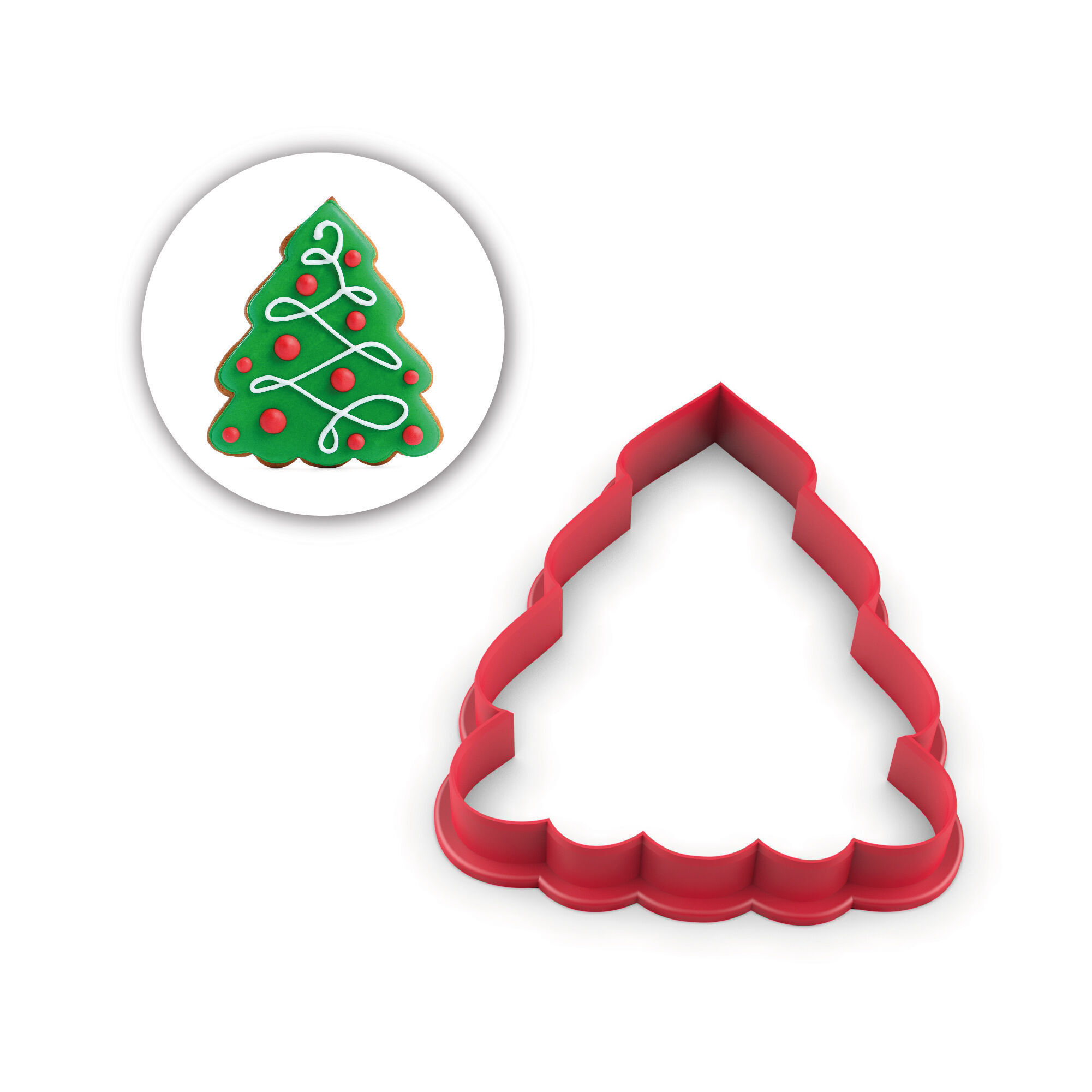 Christmas Cookie Cutter Set - 5 PCS Festive Holiday Baking 3D print model_6