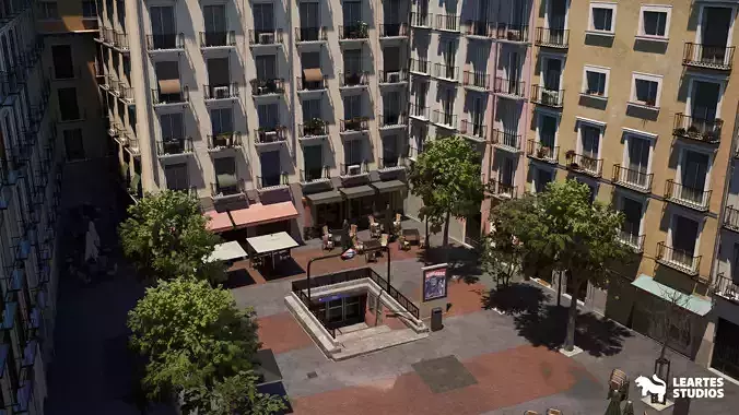 Madrid Street Environment
