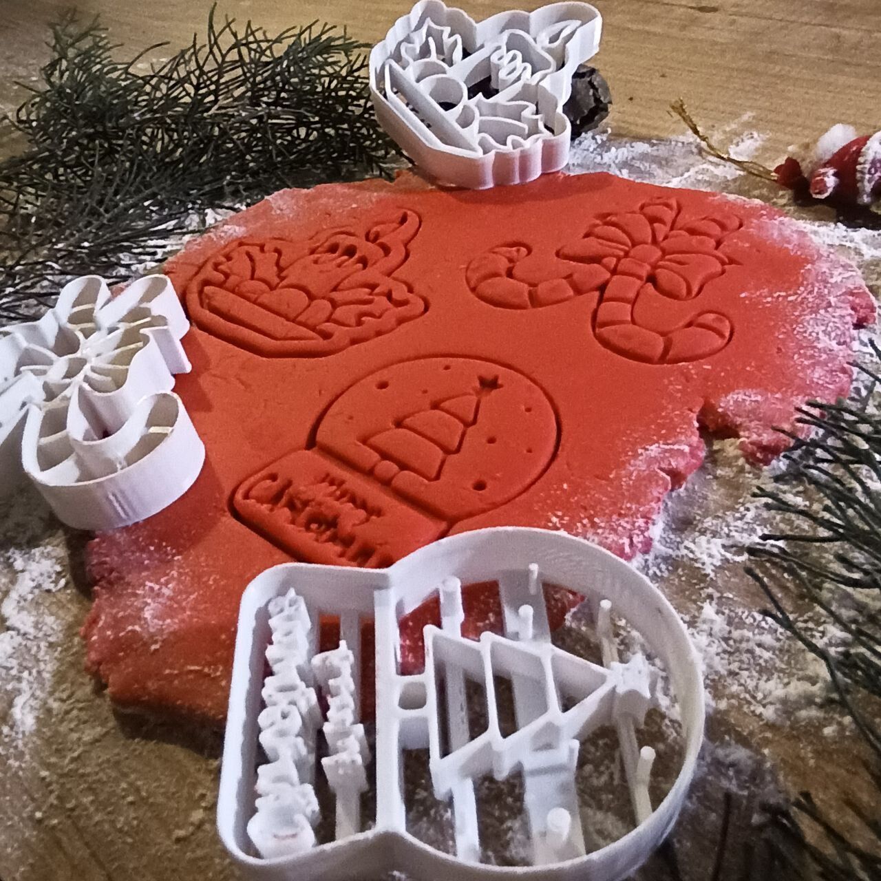 3 pcs Christmas Cookie Cutter - Mini Bundle Cute Cutters 3D print model_5