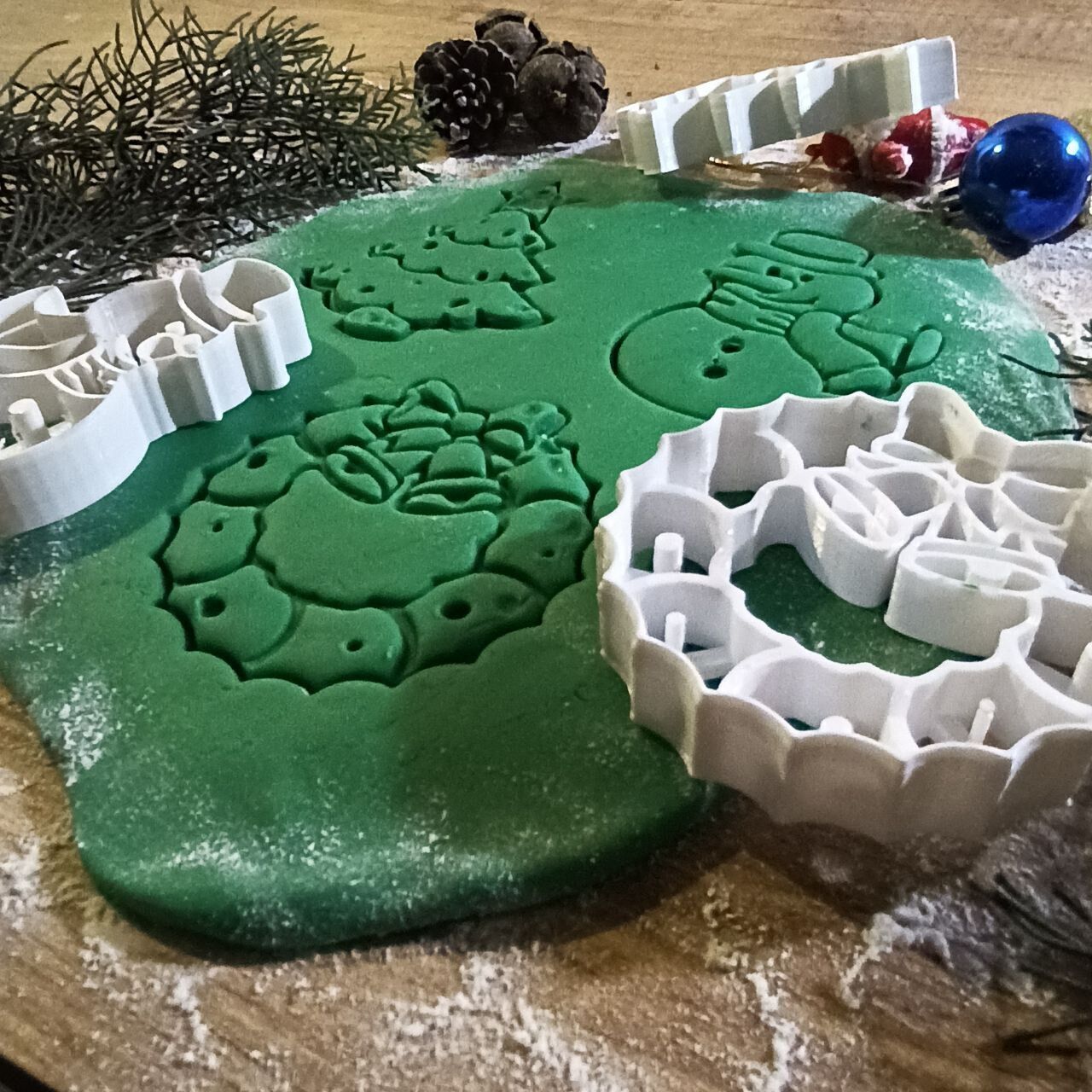 3 pcs - Christmas Cookie Cutter - Mini Bundle Cute Cutters 3D print model_4