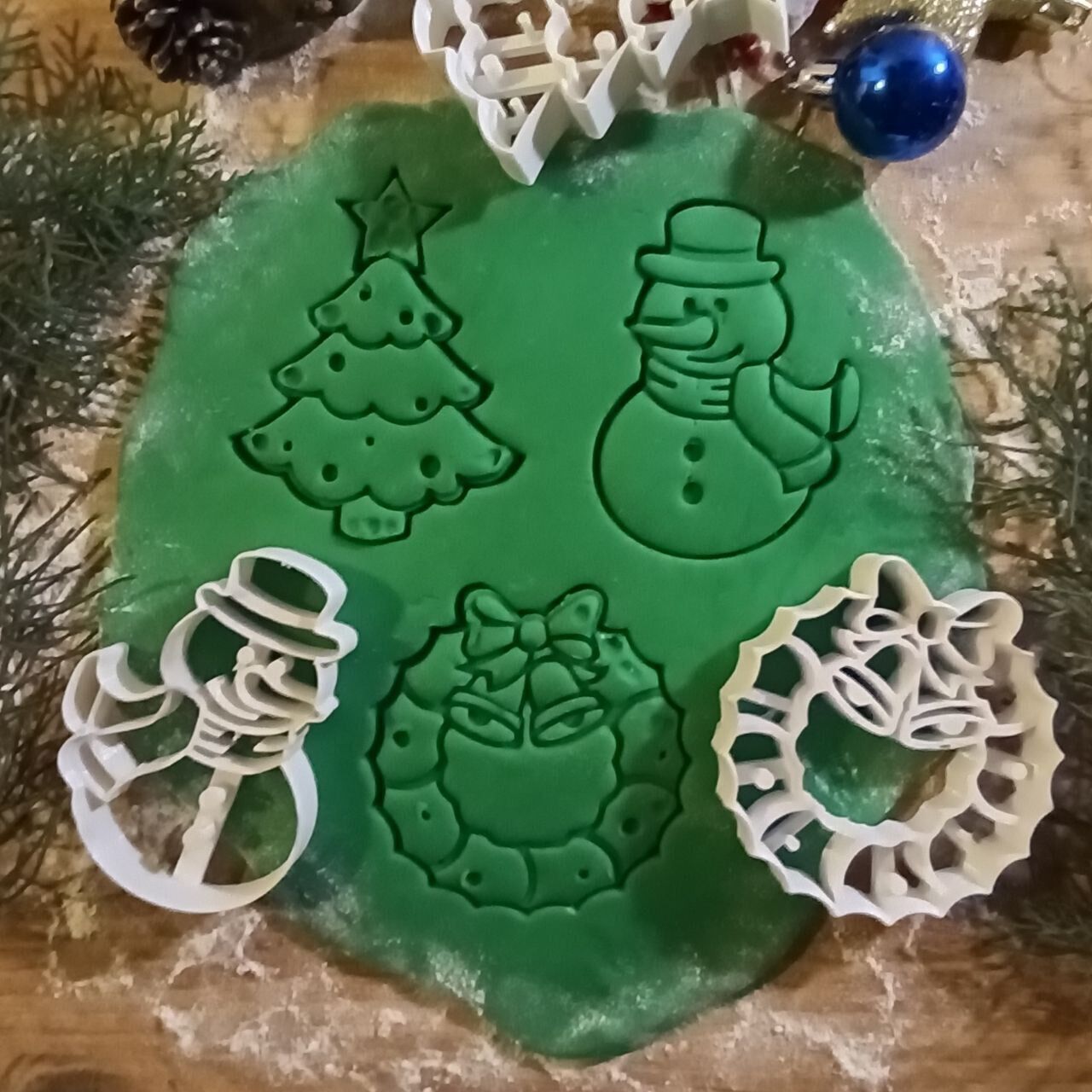 3 pcs - Christmas Cookie Cutter - Mini Bundle Cute Cutters 3D print model_5