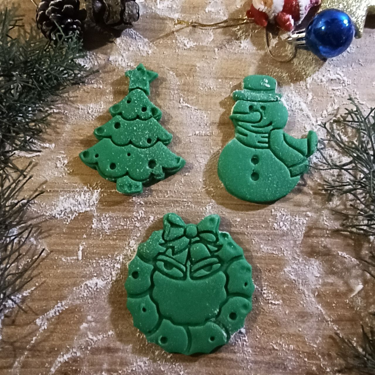 3 pcs - Christmas Cookie Cutter - Mini Bundle Cute Cutters 3D print model_3