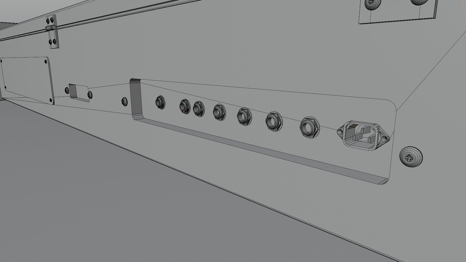 Synthesizer Roland Jupiter 4 3D model_8