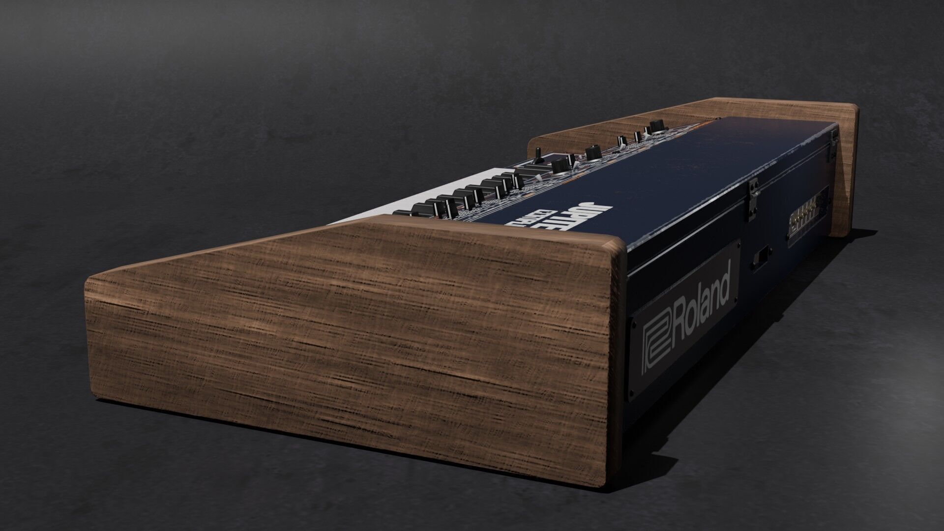 Synthesizer Roland Jupiter 4 3D model_3